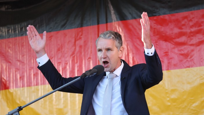 Kolumne: Er will ein anderes Land: Björn Höcke, Vorsitzender der AfD in Thüringen.