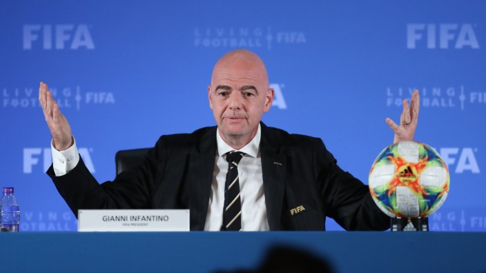Fifa-Präsident Gianni Infantino: Fifa-Präsident Gianni Infantino.