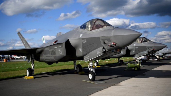 Militärzulieferer: In den "F-35"-Tarnkappenjets von Lockheed Martin stecken Radargeräte des Rüstungsunternehmens Hensoldt.