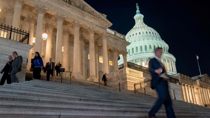 USA: Höchste Zeit: Die Laufzeit des erst Anfang Oktober vom US-Kongress beschlossenen aktuellen Übergangshaushalts endet am Samstag.