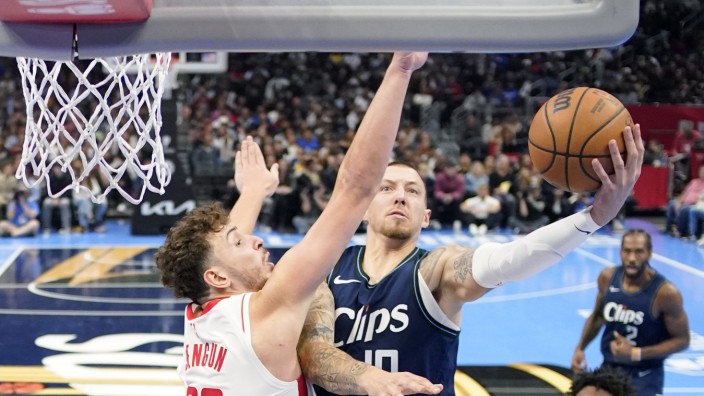 NBA: Daniel Theis im Spiel Los Angeles Clippers gegen Housten Rockets