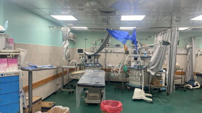 Krieg in Gaza: Von einem funktionierenden Krankenhaus kann im Fall der Al-Schifa-Klinik in Gaza keine Rede mehr sein.