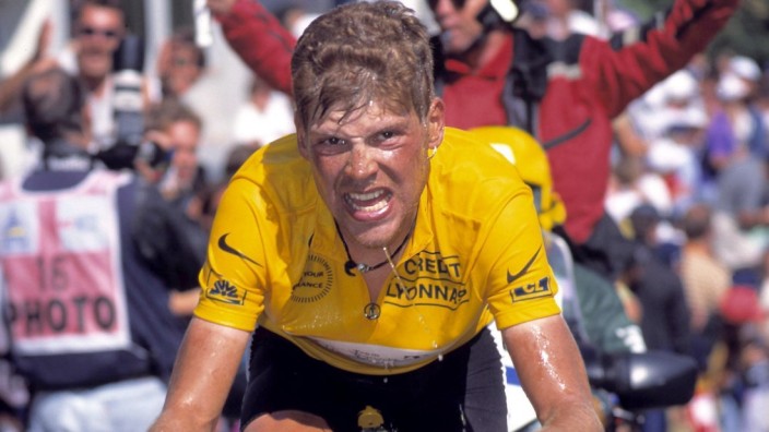 Jan Ullrich und Doping: Jan Ullrich auf dem Weg zu seinem Tour-Sieg 1997.