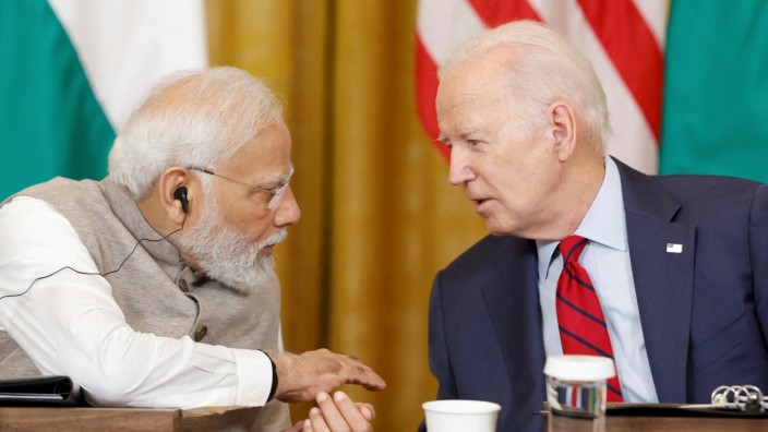 Sicherheitspolitik: US-Präsident Joe Biden und Indiens Premier Narendra Modi gelten als strategische Partner. Nun lösen Berichte über ein vereiteltes Attentat an einem Sikh-Führer in den USA Unruhe aus.
