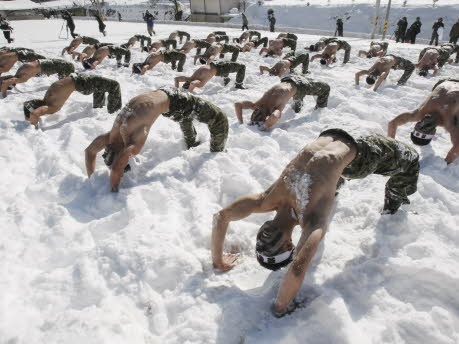 Winterübung in Pyeonchang;AP