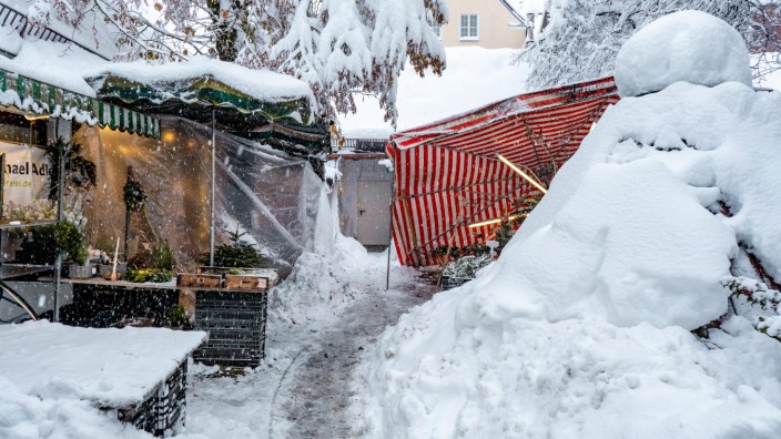 Wintereinbruch in Südbayern: undefined