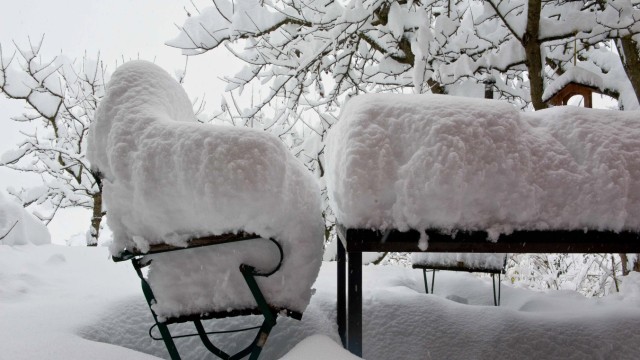 Schneefälle: Der Landkreis versinkt im Schnee - das hat durchaus auch seine schönen Seiten.