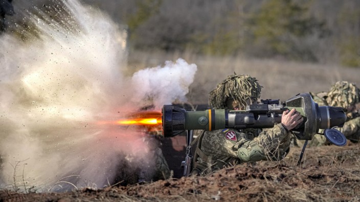 Sipri-Studie: Waffeneinsatz in der Ukraine in der Region Donezk.