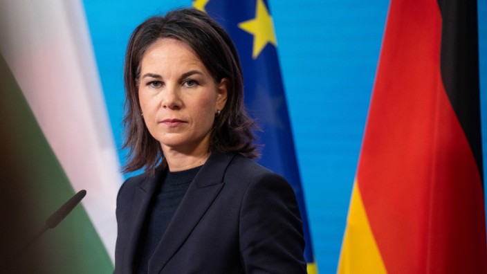 Diplomatie: Hat reihenweise Krisen zu bewältigen: Bundesaußenministerin Annalena Baerbock (Bündnis 90/Die Grünen).