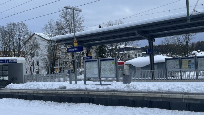 Nahverkehr: Weiterhin Zugausfall: der Bahnhof Buchenau.