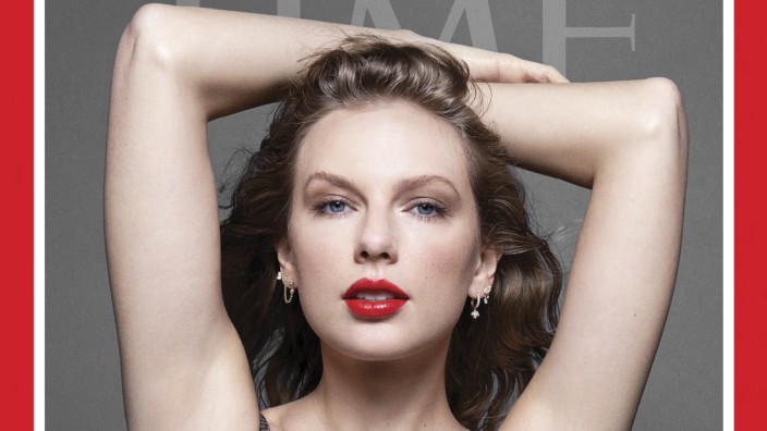 Leute: Taylor Swift auf dem Cover des "Time"-Magazins.