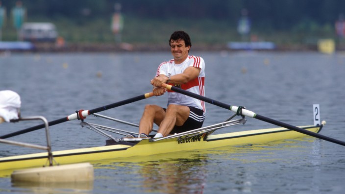 Rudern: Peter Michael Kolbe bei den Spielen in Seoul 1988.