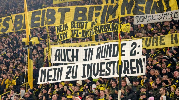 Bundesliga: Viele Fankurven sind gegen den Einstieg eines Investors.
