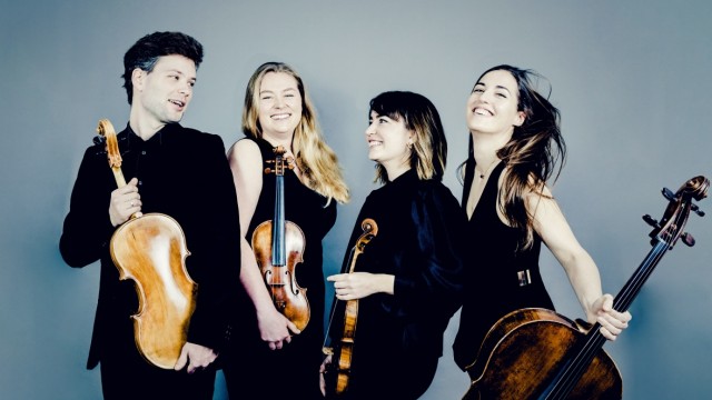 Streicher-Festival im Tölzer Kurhaus: Das "Barbican Quartet" reist aus London an.