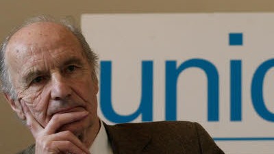 Krise bei Unicef Deutschland: Der Unicef-Vorsitzende Reinhard Schlagintweit bei einer Pressekonferenz