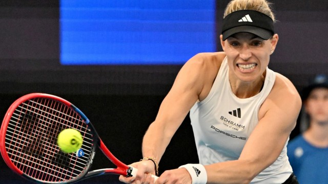 Tennis : Morsure bien connue : Angelique Kerber à son retour au tennis à Sydney.