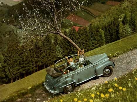 Opel Olympia Cabrio-Limousine, 1952