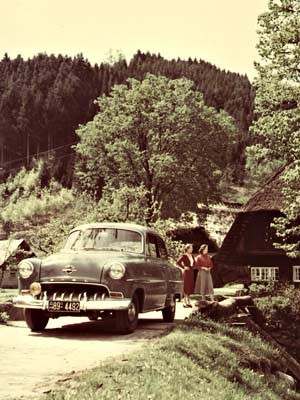 Opel Olympia Rekord, 1953