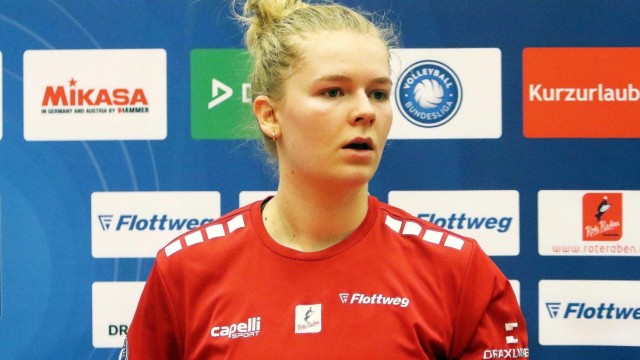 Volleyball Bundesliga: Hannah Kohn wasn't happy about being voted the best player.