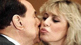 Berlusconi, Alessandra Mussolini, Italien, dpa