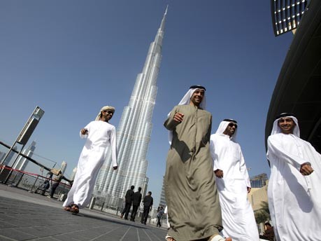 Höchster Wolkenkratzer der Welt wird eröffnet;Reuters