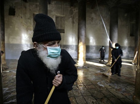 Geburtskirche Jesu in Bethlehem;Reuters