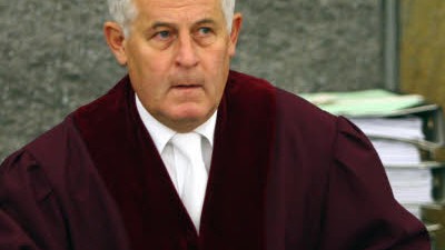 Gefährliche Straftäter: Klaus Tolksdorf, der Präsident des Bundesgerichtshof, warnt vor der "Sicherheitshysterie" in Deutschland (Archivbild aus dem Jahr 2006)