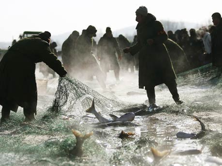 Eisfischen in Changchun;AFP
