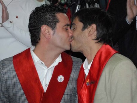 Erste Homosexuellen-Hochzeit in Lateinarmerika in Argentinien;dpa