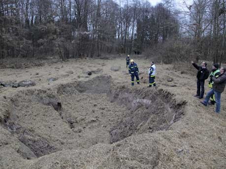 Zehn-Zentner-Bombe in Vechta gesprengt;ddp