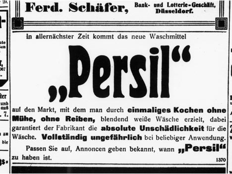Persil-Anzeige 1907