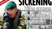 Misshandlungen bei britischer Armee: Online-Schlagzeile der News of the World, die Bilder aus dem Video und sogar das Video selbst online gestellt hat.