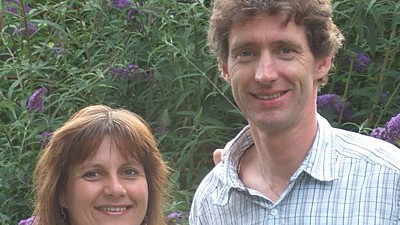 Ehe und Partnerschaft: Anabell Schrader und ihr Mann Günter. Die beiden sind seit 20 Jahren verheiratet und haben vier Kinder.