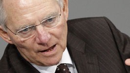 Bundesfinanzminister Wolfgang Schäuble, Foto: dpa