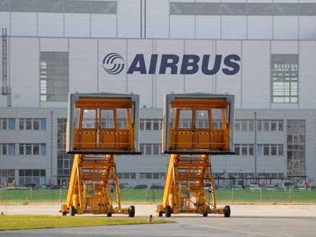 Airbus-Werk, Hamburg, Foto: AFP