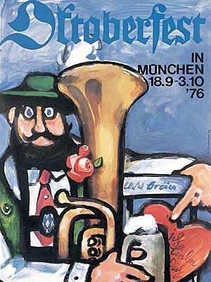Oktoberfest-Plakat 1976