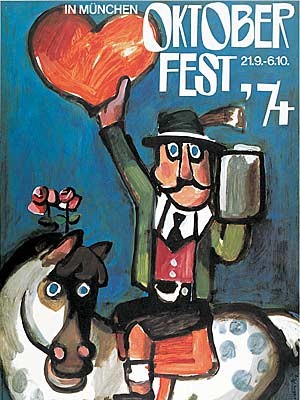 Oktoberfest-Plakat 1974