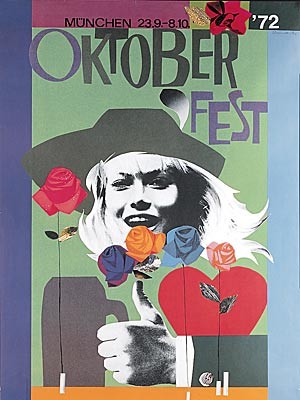 Oktoberfest-Plakat 1972