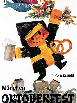 Oktoberfest-Plakat 1968
