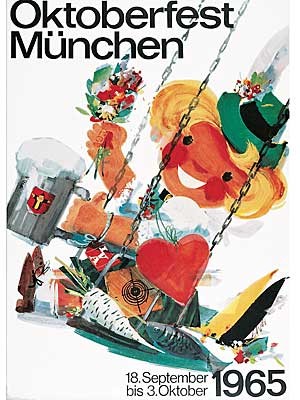 Oktoberfest-Plakat 1965
