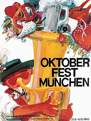 Oktoberfest-Plakat 1963