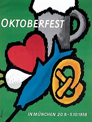 Oktoberfest-Plakat 1958