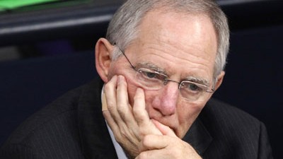 Verstoß gegen EU-Defizitgrenze: Finanzminister Wolfgang Schäuble hat der EU bereits zugesichert, die Neuverschuldung Deutschlands bis 2013 wieder unter 3,0 Prozent zu drücken.