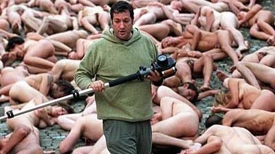 Greenpeace-Aktion: Fotograf Tunick inmitten seiner Nackten (Archivbild)