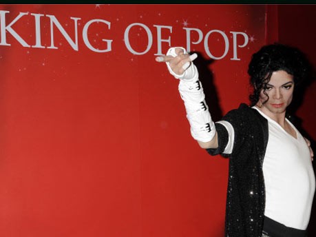 Michael Jackson, Wachsfigur; Foto: dpa