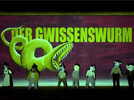 Der Gwissenswurm Franz Xaver Kroetz Foto: Thomas Dasuber /oh