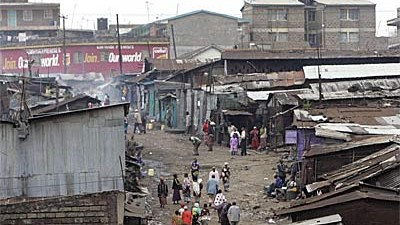 Kenia: Eines der vielen Elendsviertel in Nairobi (Archiv).