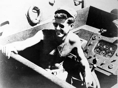 John f. Kennedy im Torpedoboot 1943