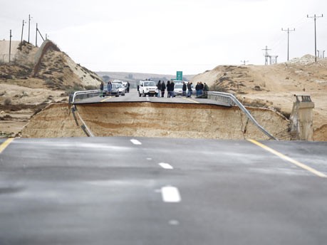 Überschwemmungen in Israel;AP