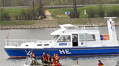 Schiff bei Mainz gesunken: Ein 77 Jahre alter Mann konnte nach dem Schiffsunglück nur noch tot geborgen werden.